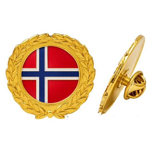 Quick pins guld - pins med eget logo 2