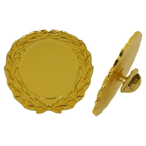 Quick pins gull - pins med egen logo