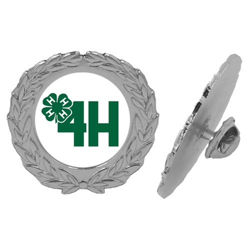 Quick pins sølv - pins med eget logo 2