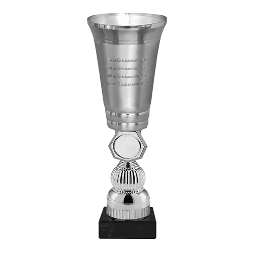 Inngravering på vandrepokal eksempel
