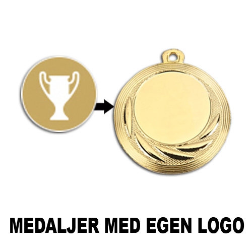Medaljer med egen logo