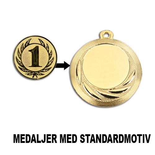 Medaljer med motiv