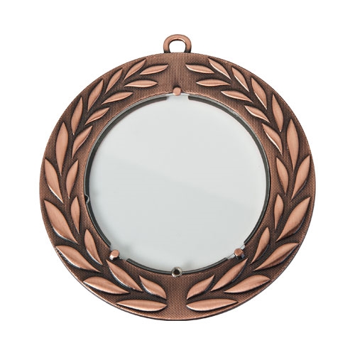 Bronsemedalje glass 90mm
