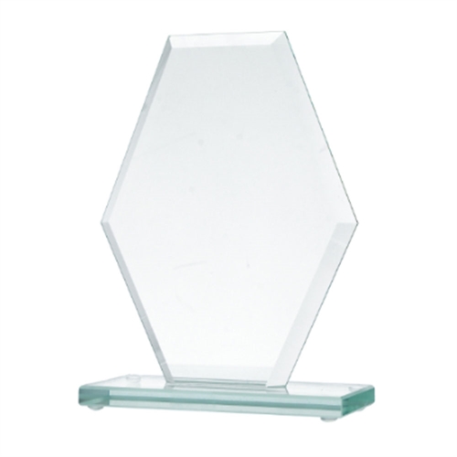 Glass Award Rigel med lasergravering