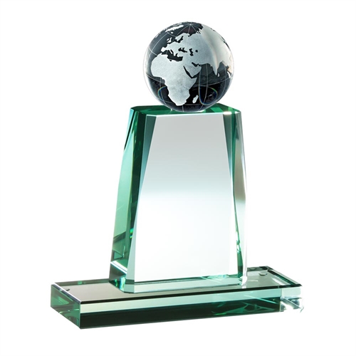 Glass Award Globe