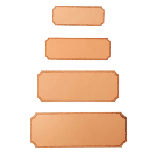 Graveringsplater bronse