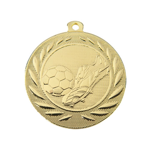 Fotballmedalje Italia gull 50mm