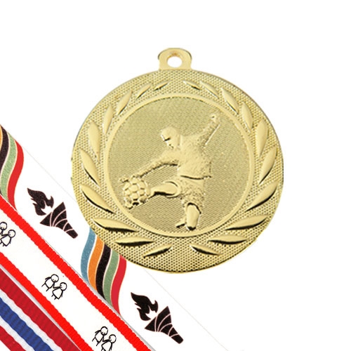 Fotballmedalje Brasil m. borrelås