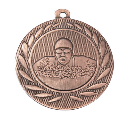 Svømme medalje bronse 50mm