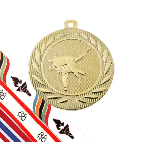 Kampsport medalje m. borrelås