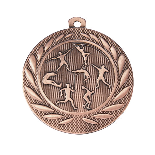 Medalje friidrett bronse 50mm