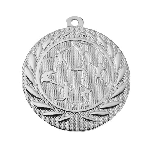 Medalje friidrett sølv 50mm