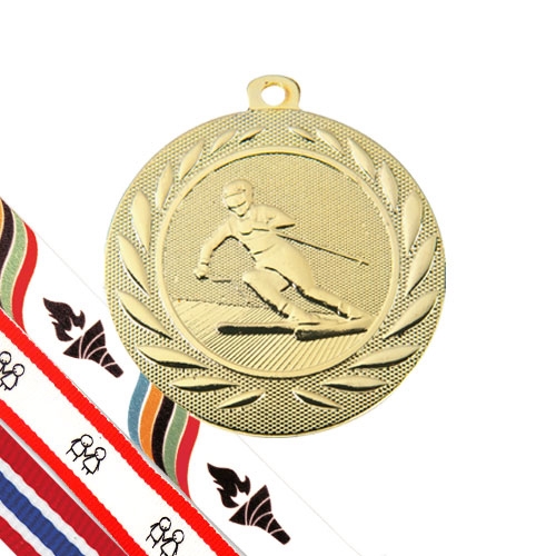 Ski alpin medalje m. borrelås