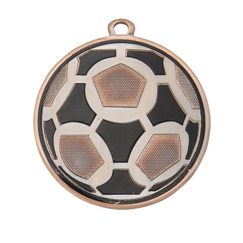 Fotballmedalje Tyskland bronse 50mm