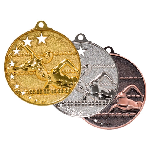 Svømmemedalje 52mm