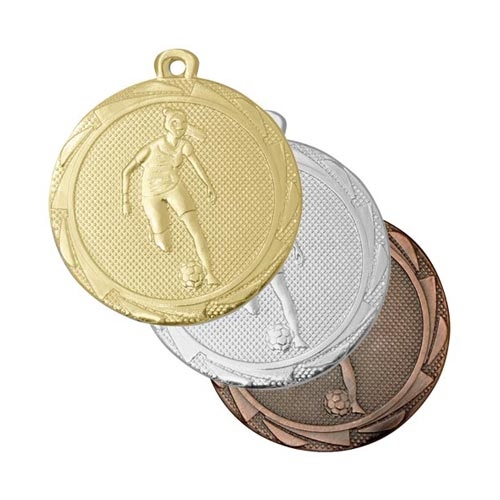 Fotballmedalje Jenter 45mm