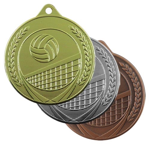 Volleyballmedalje 50mm alle