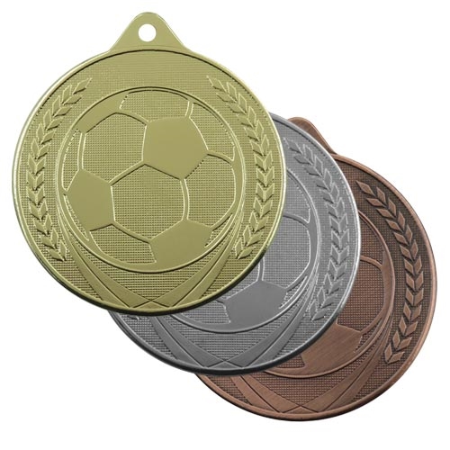 Fotballmedalje Chile 50mm