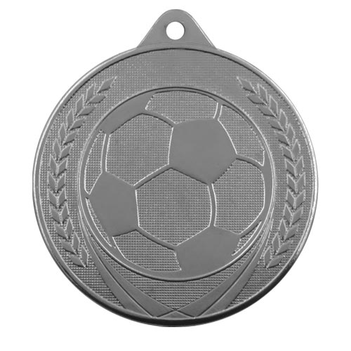 Fotballmedalje Chile 50mm sølv