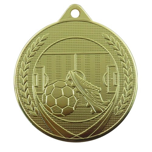 Fotballmedalje England 50mm gull