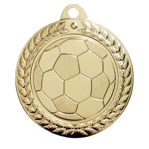 Fotballmedalje Wales 40mm gull