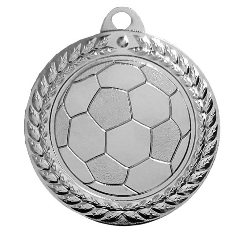 Fotballmedalje Wales 40mm sølv