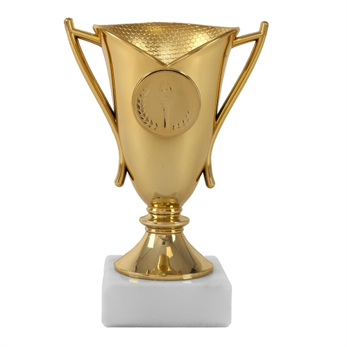 Pokal Pisa hardplast gull