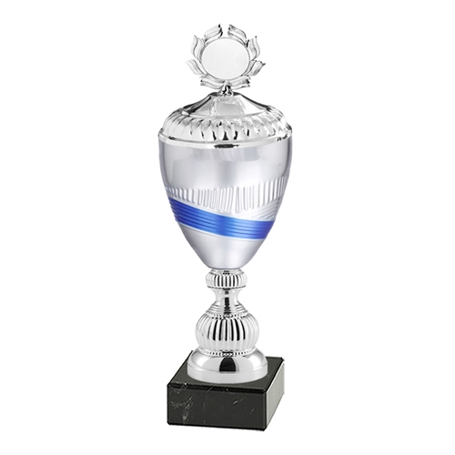 Pokal Monza sølv/blå