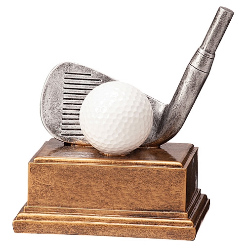 Statuett golf jern