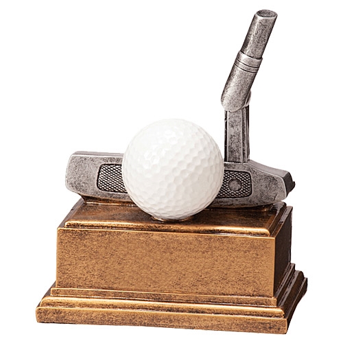 Statuett golf putter