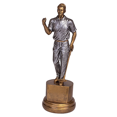 Statuett herre golf seier