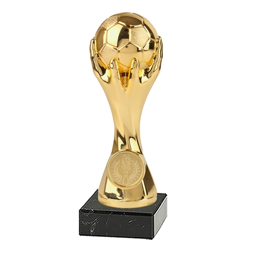 Fotballstatuett gull