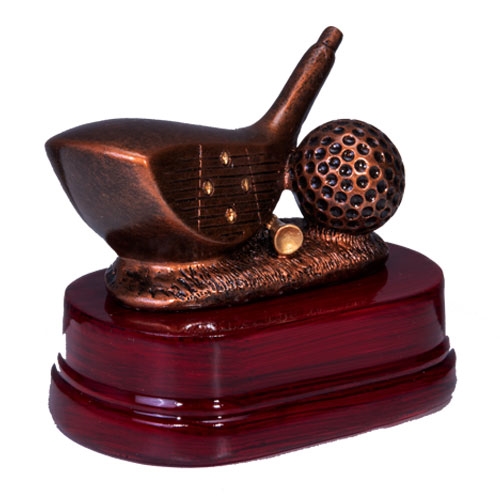 Golfpremie - Statuett golf driver