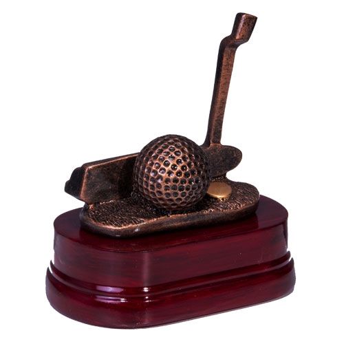 Golfpremie - Statuett golf putter