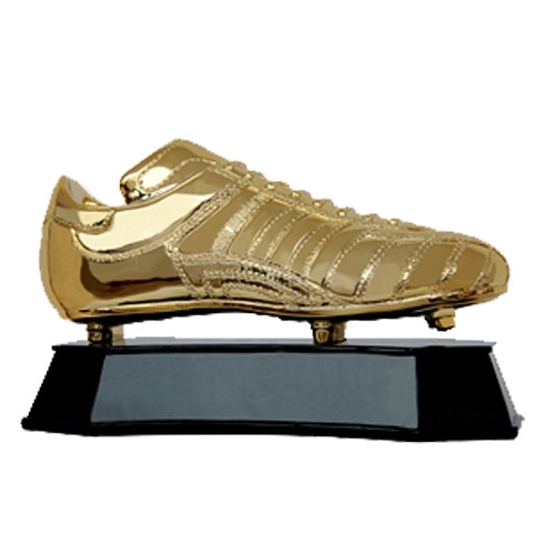 Statuett fotball Gull fotballsko