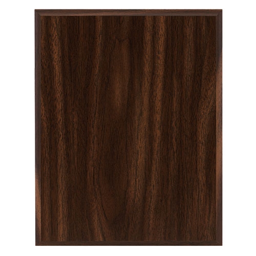 Mørk treplakett uten lasergravering